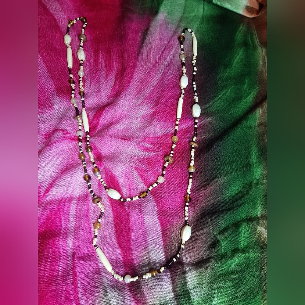 Elegant Glass Beaded Necklace